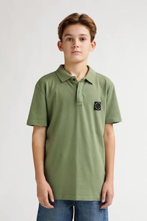 pique polo groen