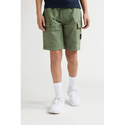 Petrol Industries regular cargo short groen Korte broek Jongens Stretchkatoen - maat 128 afbeelding