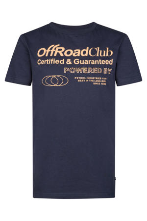 T-shirt donkerblauw