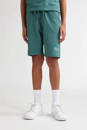 regular waist sweatshort groen