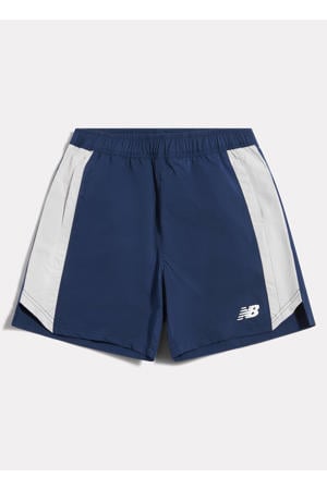 casual short donkerblauw