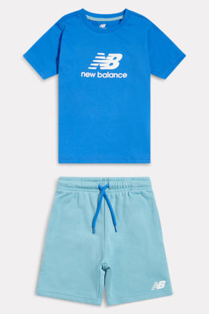 T-shirt + short blauw