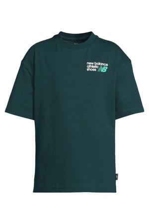 T-shirt petrol