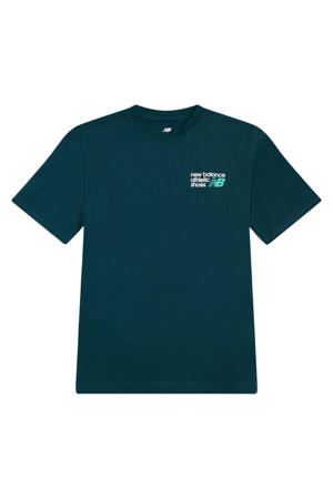 T-shirt donkergroen