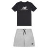 New Balance korte broek;t-shirt zwart