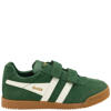 Gola Harrier Strap suède sneakers groen/wit