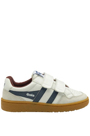 Eagle Strap sneakers wit/donkerblauw