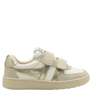 Hawk Mirror sneakers wit/beige/goud