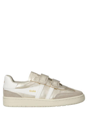 Viper Glimmer Strap sneakers goud/wit