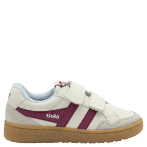 Eagle Strap sneakers wit/roze