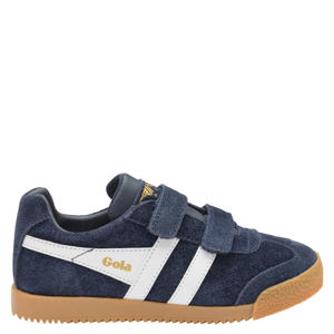Harrier Strap suède sneakers donkerblauw/wit