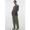 MAMALICIOUS regular waist zwangerschaps casual broek groen