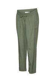 thumbnail: MAMALICIOUS regular waist zwangerschaps casual broek groen
