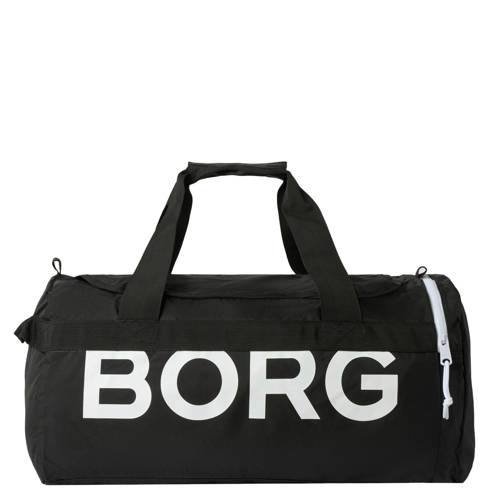 Björn Borg sporttas met logo zwart Effen | Sporttas van Björn Borg afbeelding