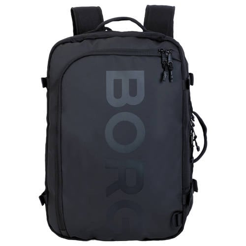 Björn Borg rugzak Travel L zwart Jongens/Meisjes Polyester Effen afbeelding