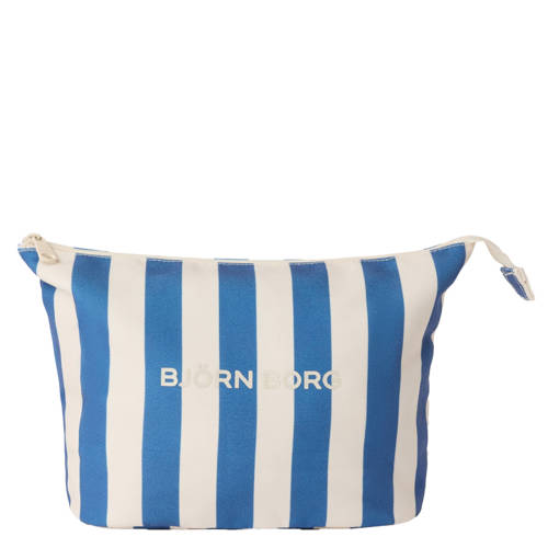 Björn Borg gestreepte toilettas blauw Jongens/Meisjes Polyester Streep afbeelding