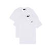 Lyle & Scott T-shirt - wit (set van 2)
