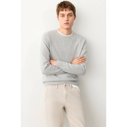 MANGO TEEN regular fit jeans beige Jongens Denim Effen - maat 170(S) afbeelding