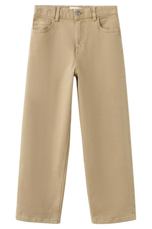 casual broek lichtbruin