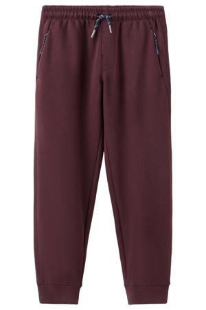 casual broek donkerrood