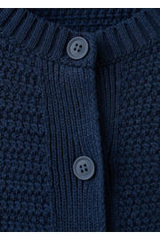 thumbnail: MANGO TEEN gebreid vest marineblauw