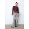MANGO TEEN blouse paars