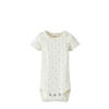 LIL' ATELIER BABY gebloemde romper wit