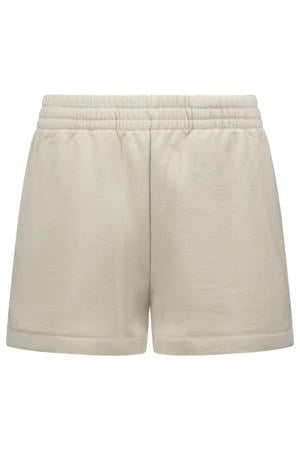 regular waist sweatshort beige