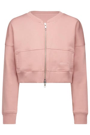 sweatvest lichtroze