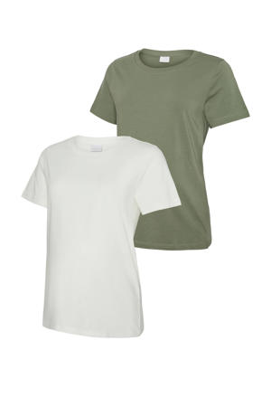zwangerschaps T-shirt groen