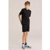 WE Fashion sweatshort zwart