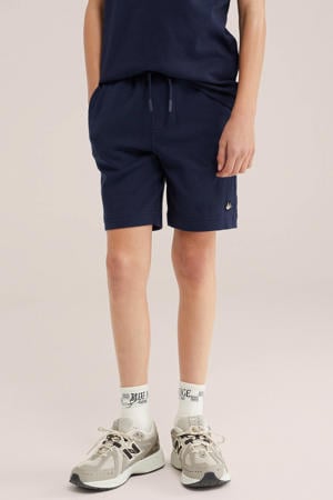 sweatshort donkerblauw