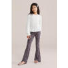 WE Fashion flared legging bruin