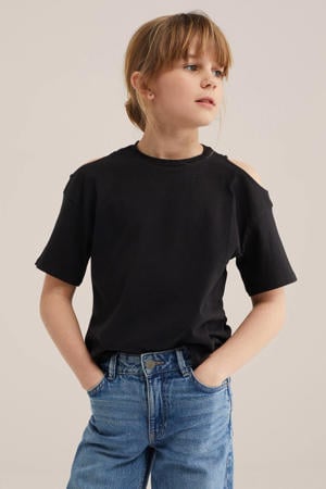 T-shirt zwart