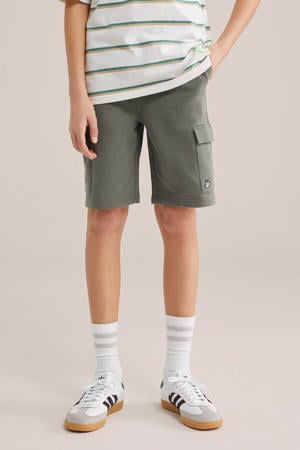 sweatshort donkergroen