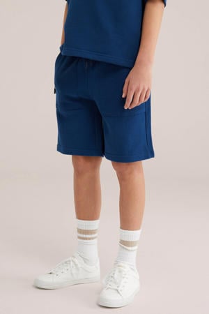 sweatshort donkerblauw