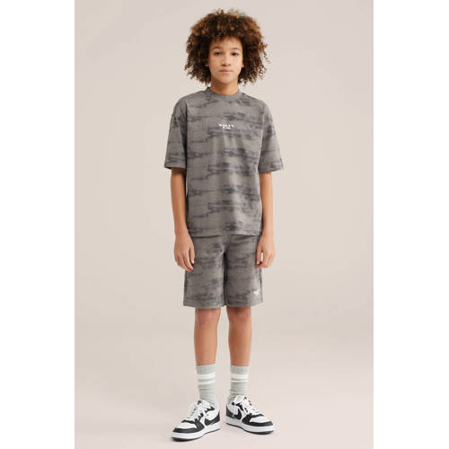 Salty Dog T-shirt grijs Jongens Katoen Ronde hals All over print - maat 146/152 afbeelding