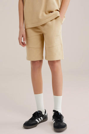 sweatshort lichtbruin