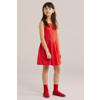 WE Fashion A-lijn jurk rood