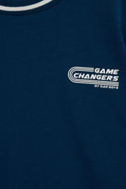 thumbnail: Bad Boys T-shirt met backprint blauw