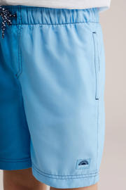 thumbnail: WE Fashion zwemshort donkerblauw/lichtblauw