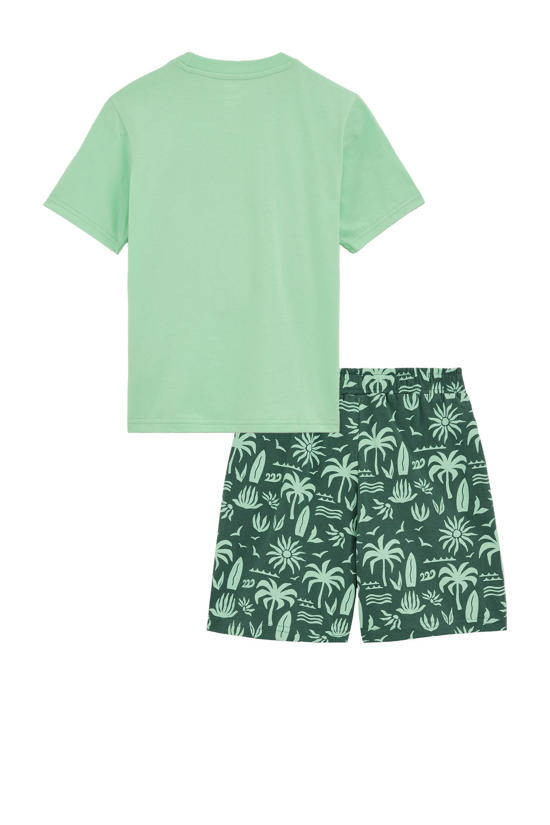 groene shortama's jongens