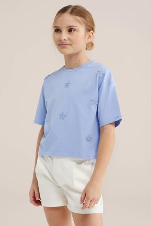 T-shirt lichtblauw