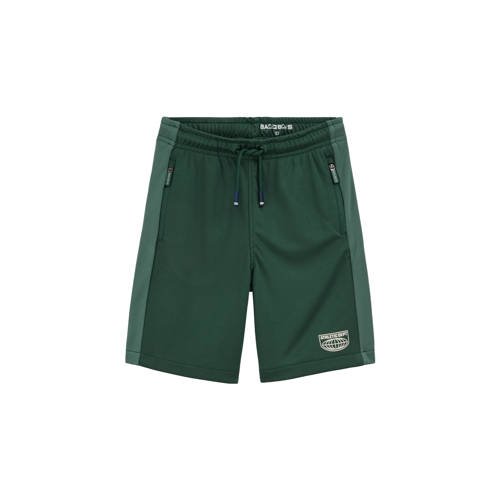 Bad Boys casual short donkergroen Korte broek Jongens Polyester Effen - maat 122 afbeelding