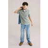 WE Fashion polo lichtgroen