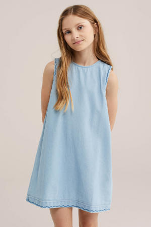 korte jurk blauw