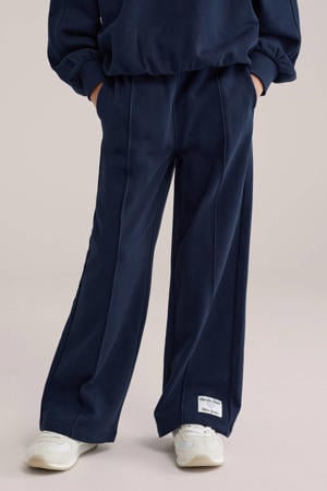 casual broek donkerblauw