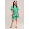 WE Fashion zomerjurk groen