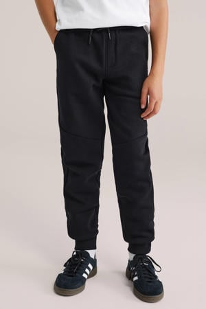 regular joggingbroek zwart