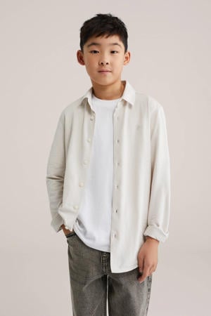 overhemd beige